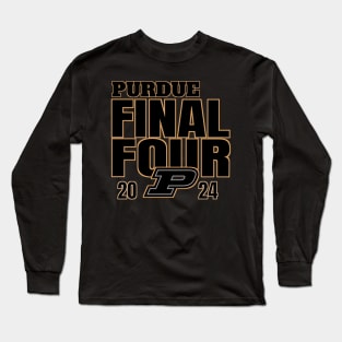 Purdue Boilermakers Final Four 2024 Basketball Long Sleeve T-Shirt